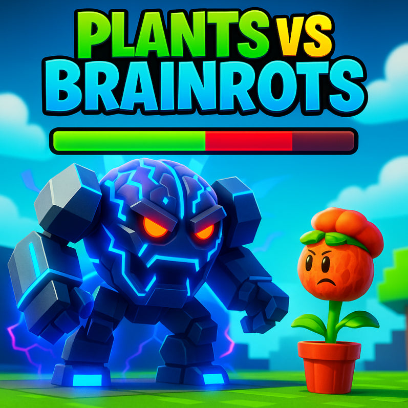 Plants VS Brainrots CUSTOM ORDERS READ DISC